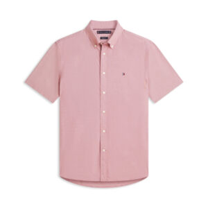 Flex Poplin Houndstooth SS Shirt