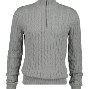 Cotton Cable Half Zip